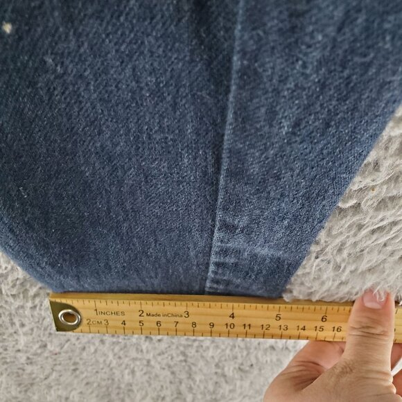 Levis Jeans Womens 4 Blue Stretch Denim Leggings Jeggings - Picture 8 of 9